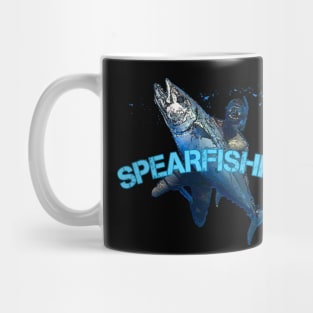 Spearfishing t-shirt designs Mug